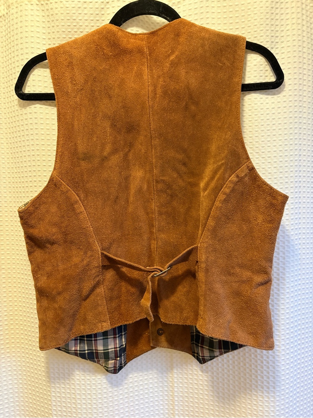 Suede Leather Vest - Picture 3 of 7